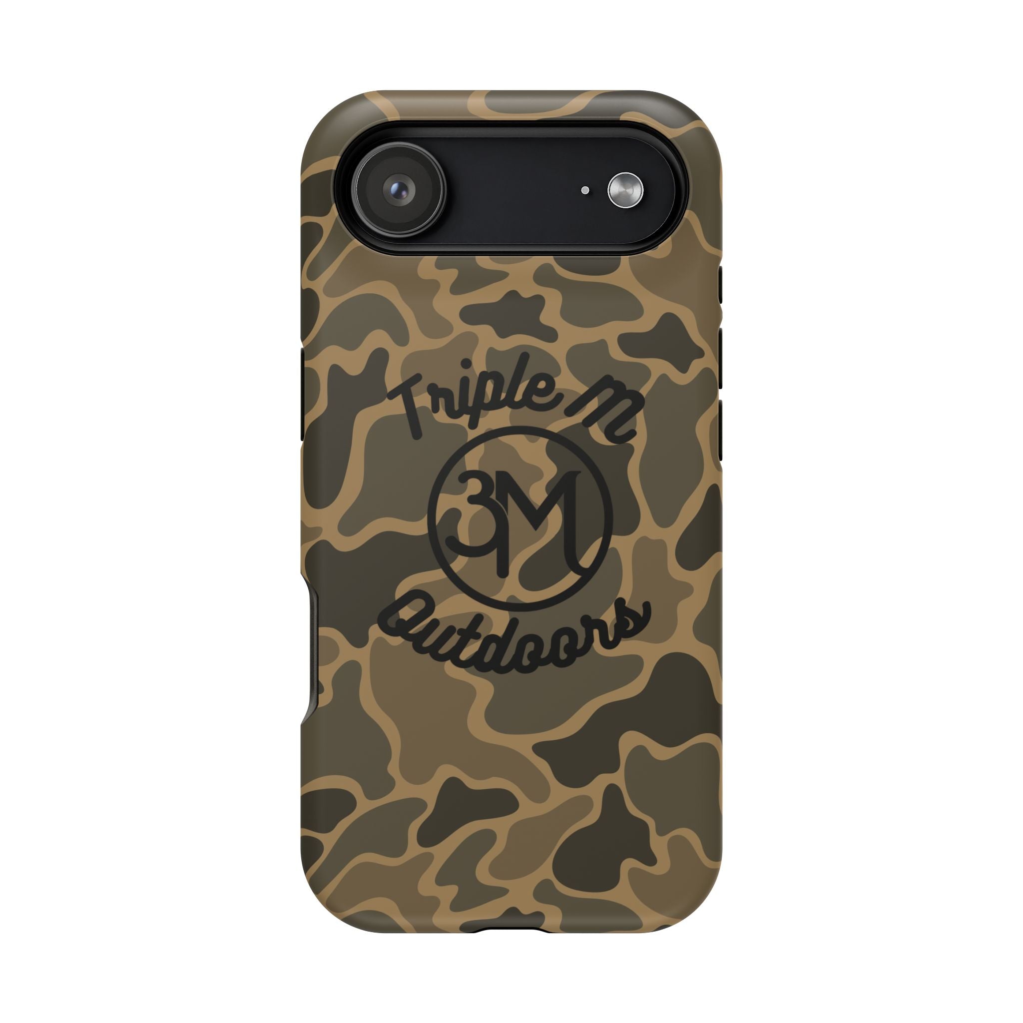 Triple M Outdoors Logo Duck Camo IPhone Case