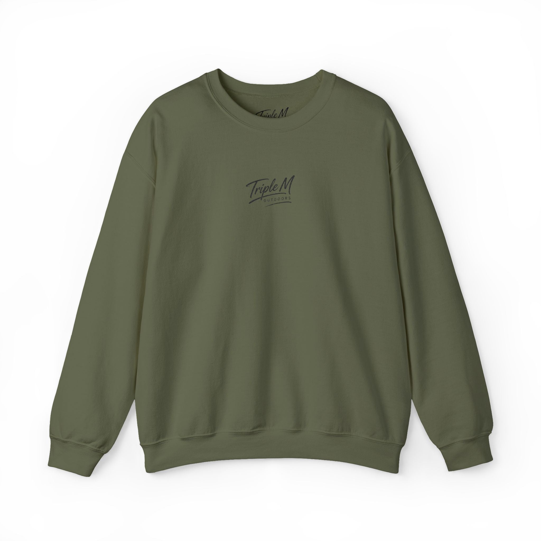 Triple M Outdoors Script Logo Crewneck