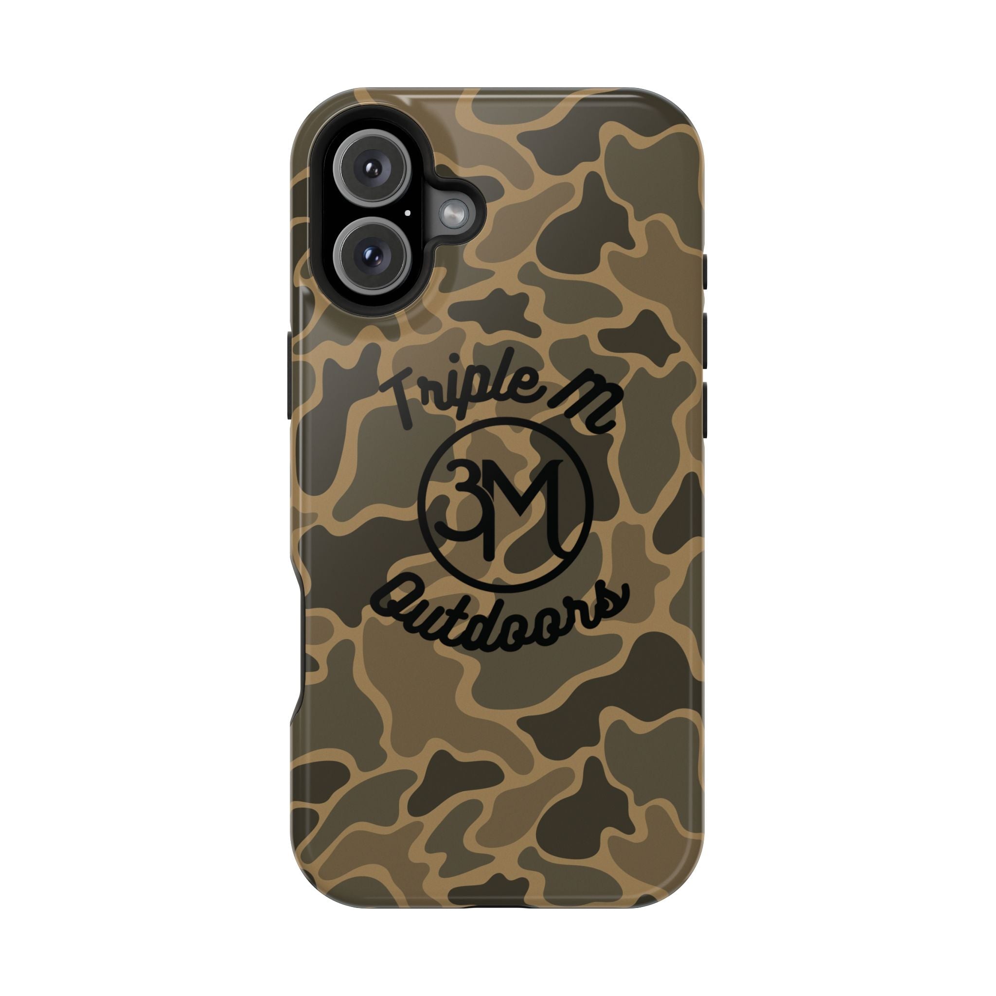 Triple M Outdoors Logo Duck Camo IPhone Case