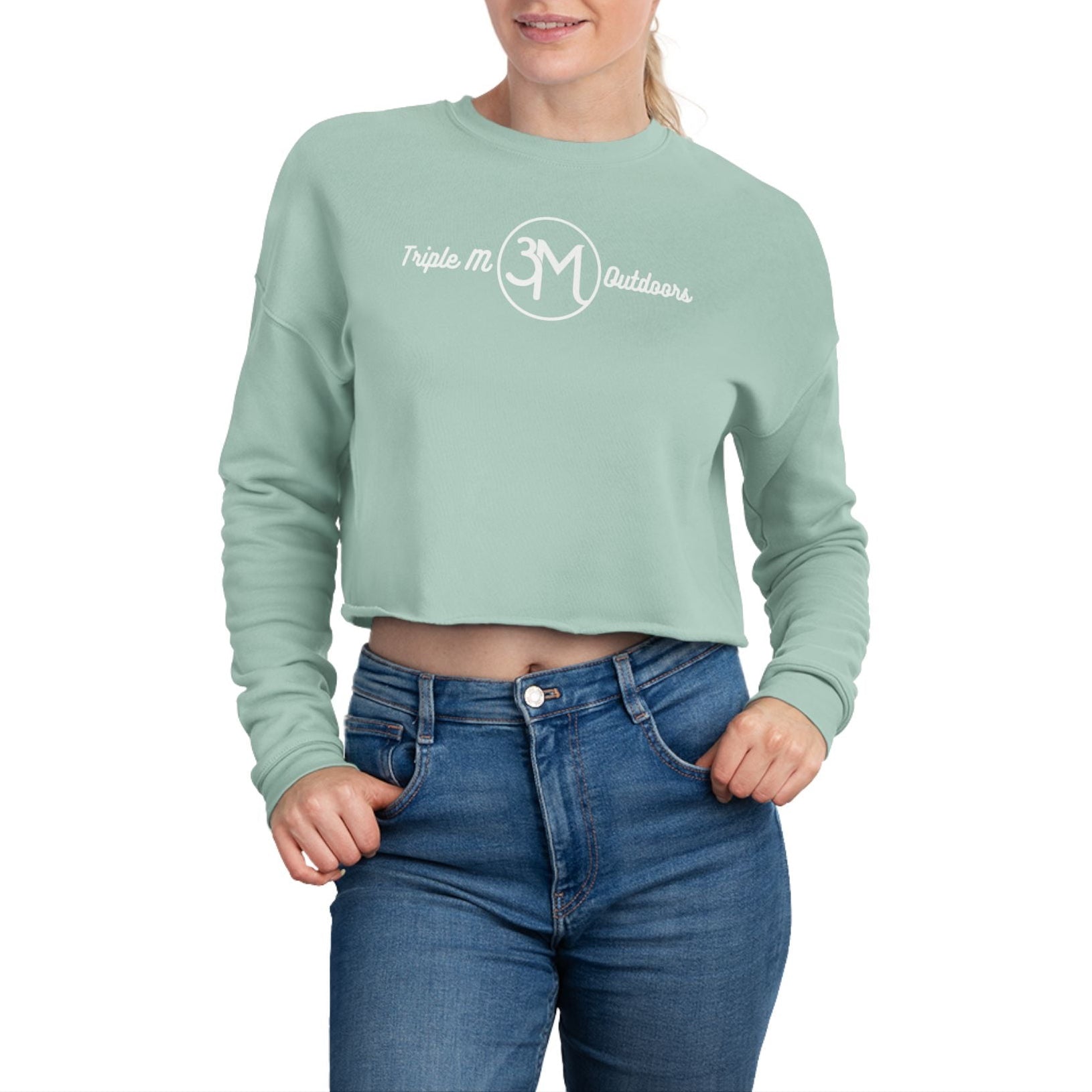 Women's Triple M Outdoors Cropped Sweatshirt