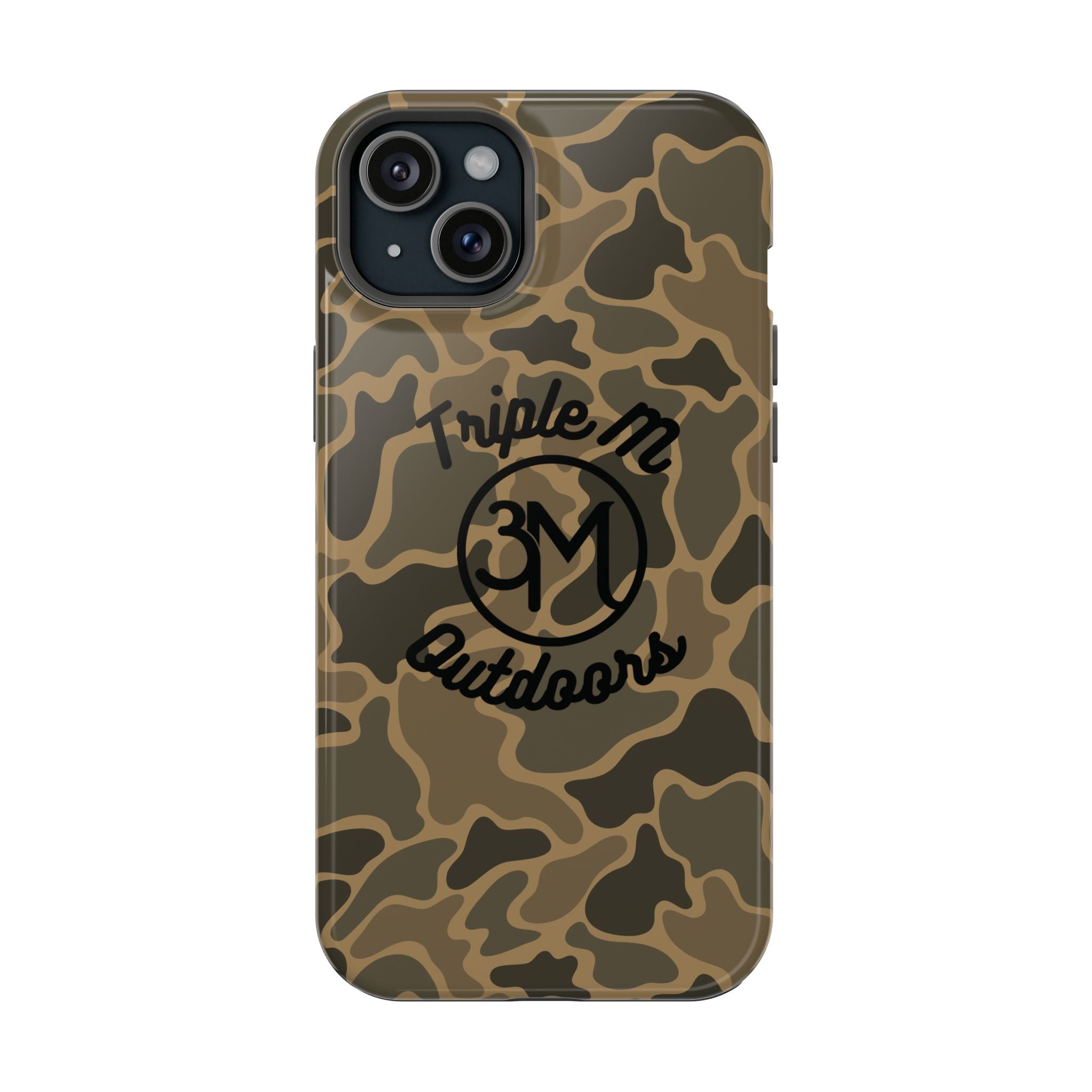 Triple M Outdoors Logo Duck Camo IPhone Case