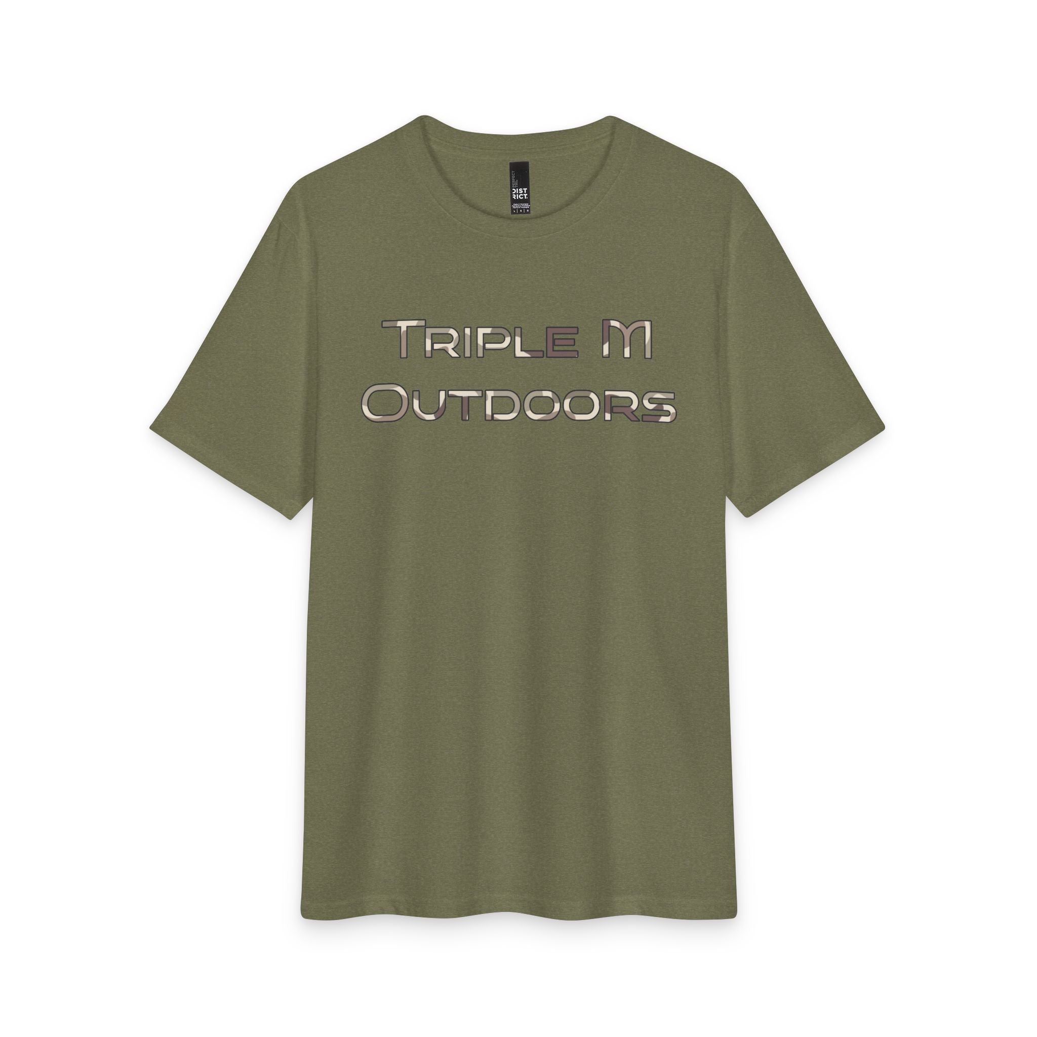 Triple M Outdoors Duck Camo Logo T-Shirt