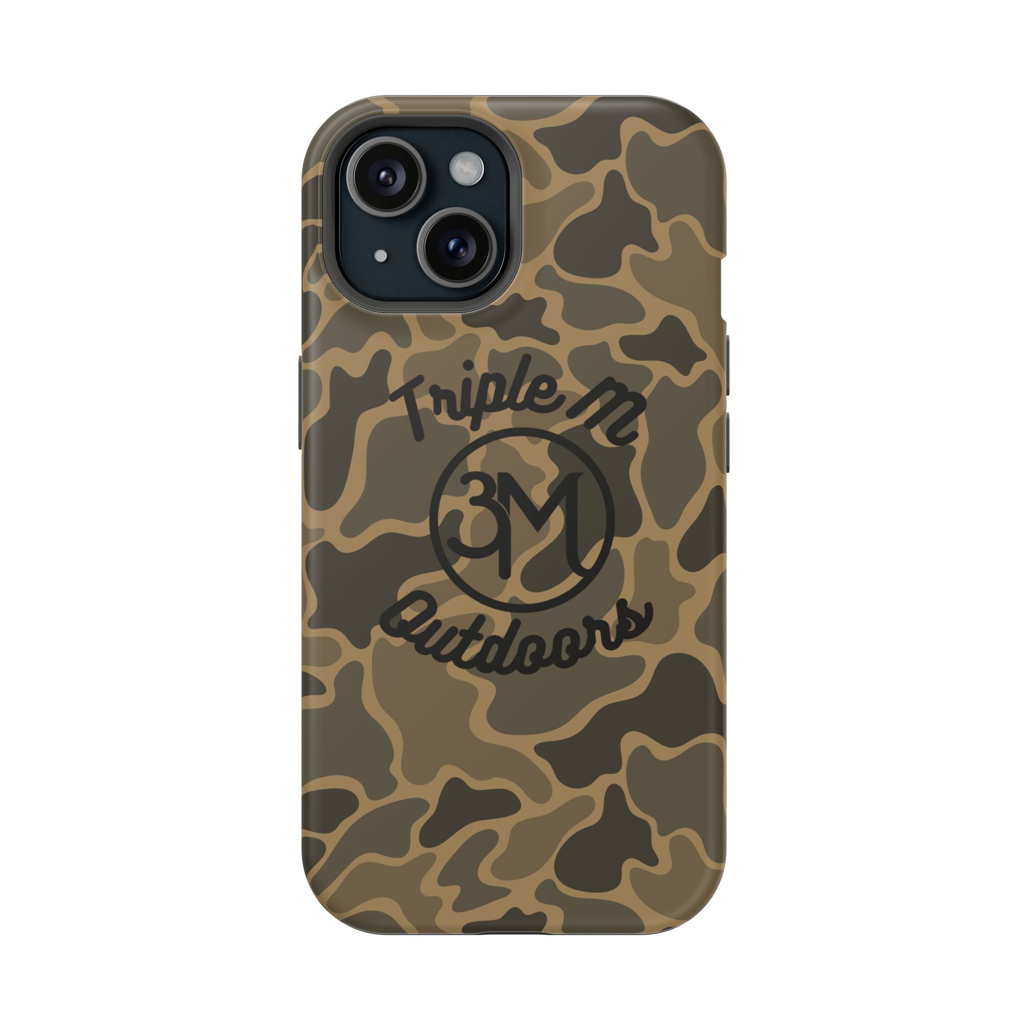 Triple M Outdoors Logo Duck Camo IPhone Case