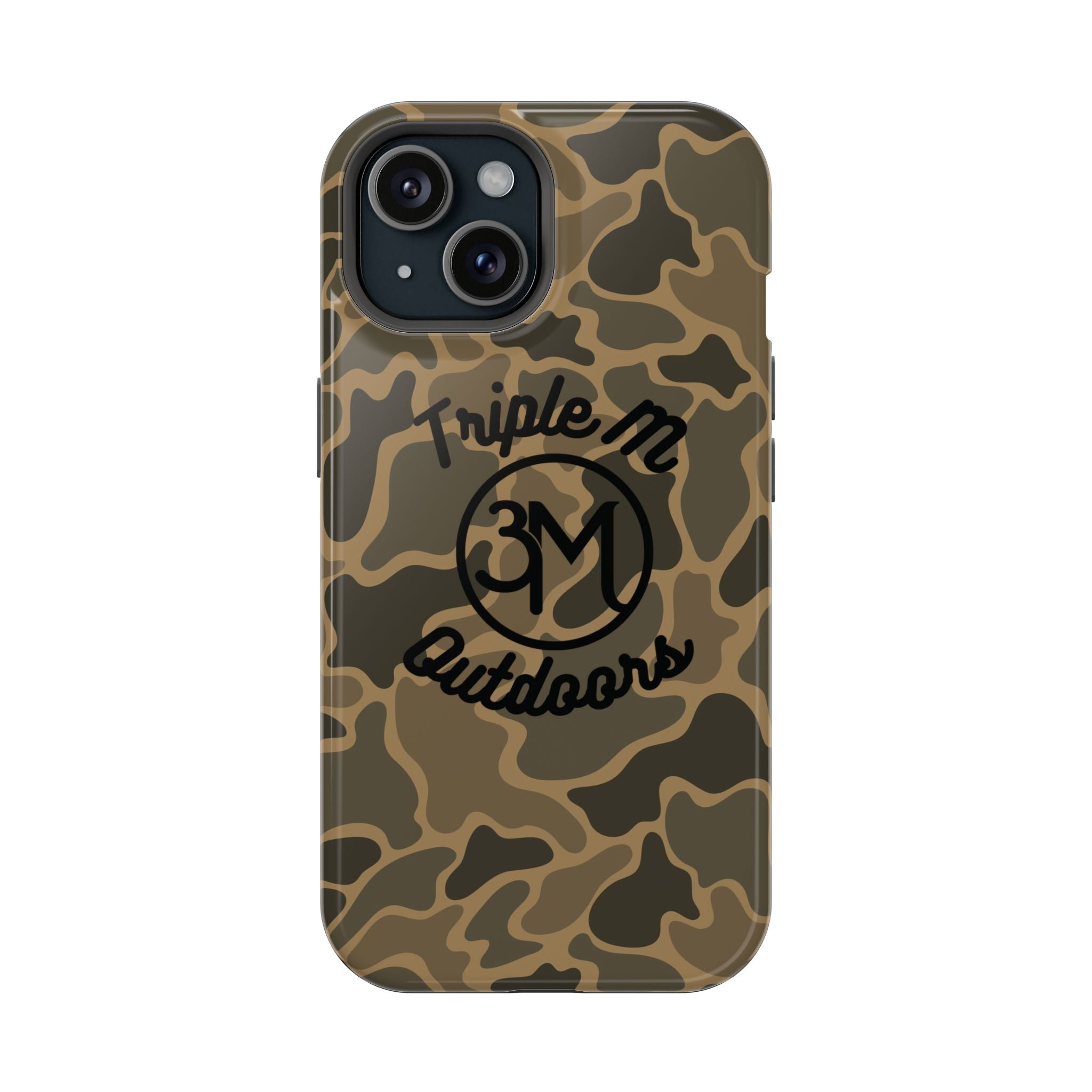 Triple M Outdoors Logo Duck Camo IPhone Case