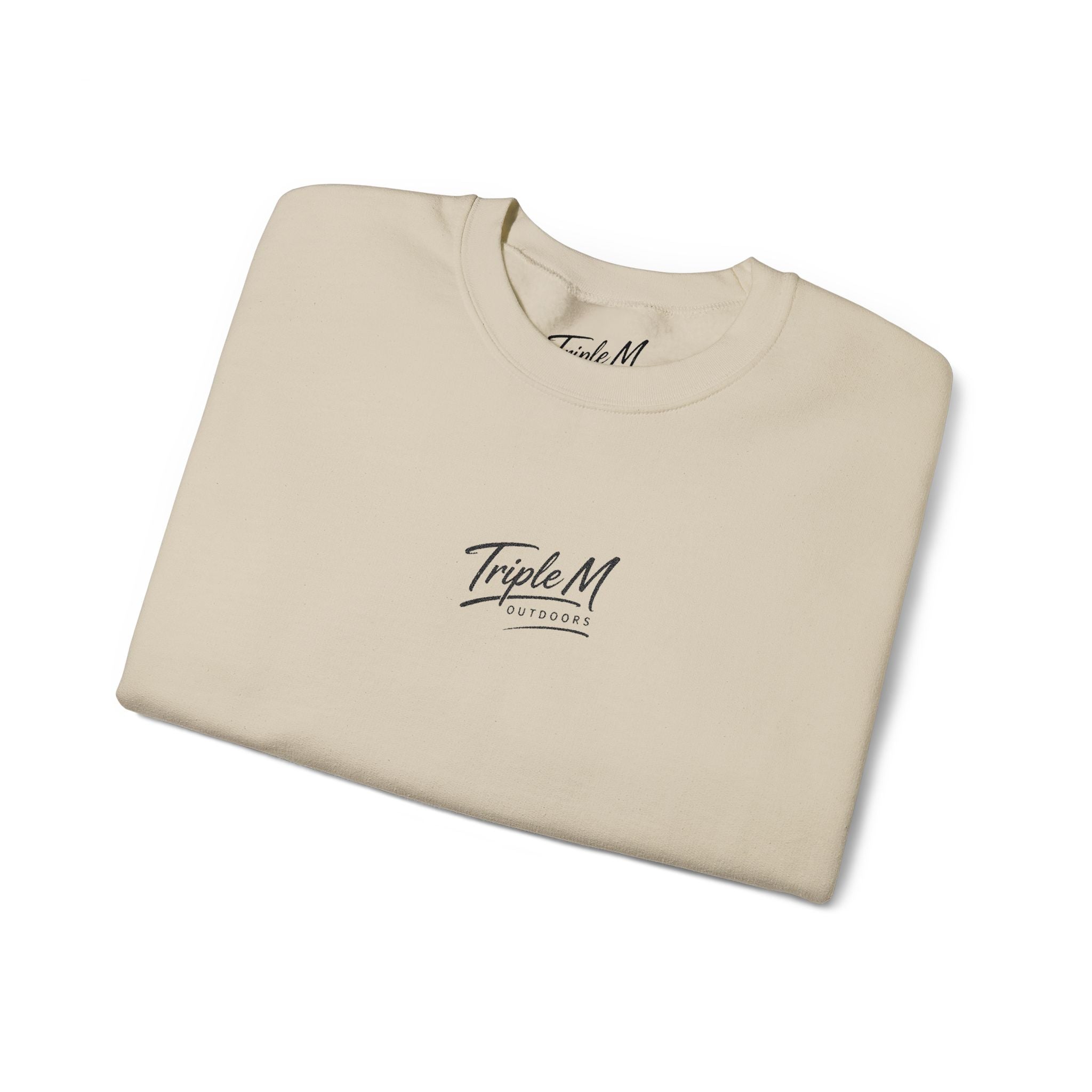 Triple M Outdoors Script Logo Crewneck