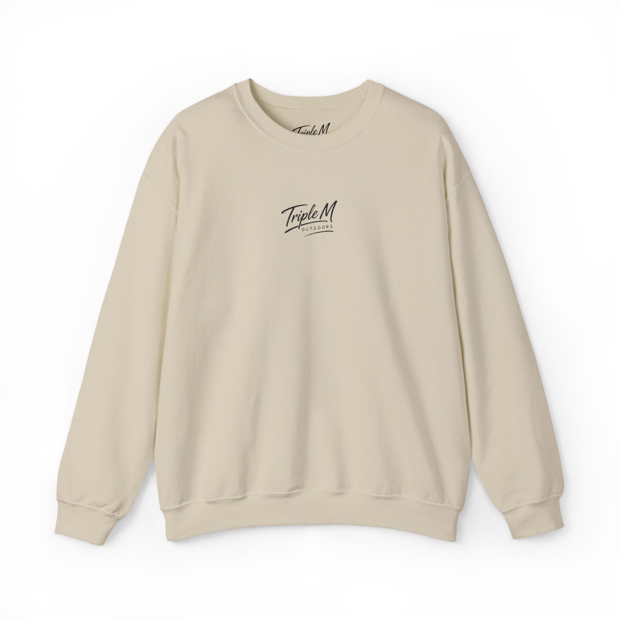Triple M Outdoors Script Logo Crewneck