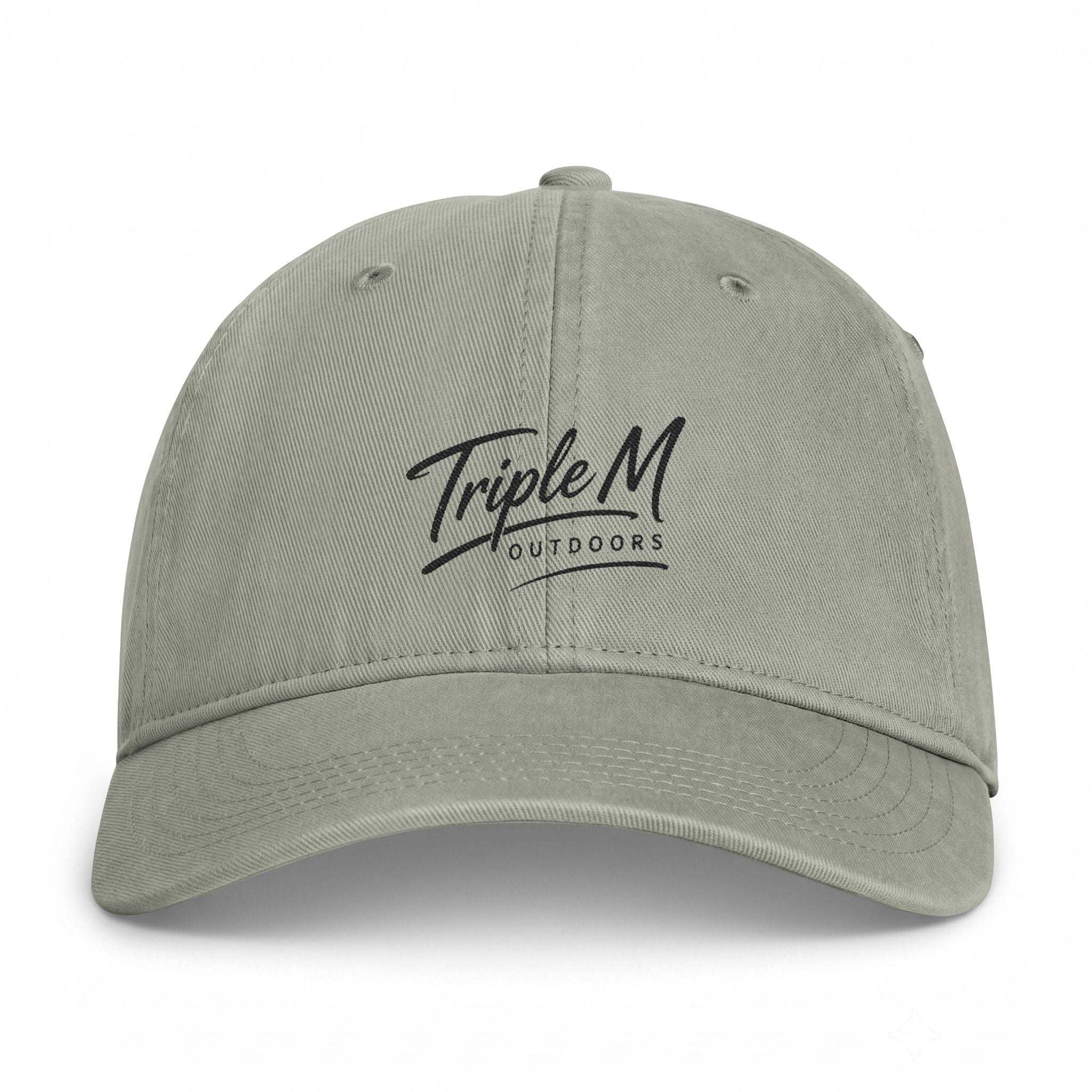 Triple M Outdoors Script Washed Hat
