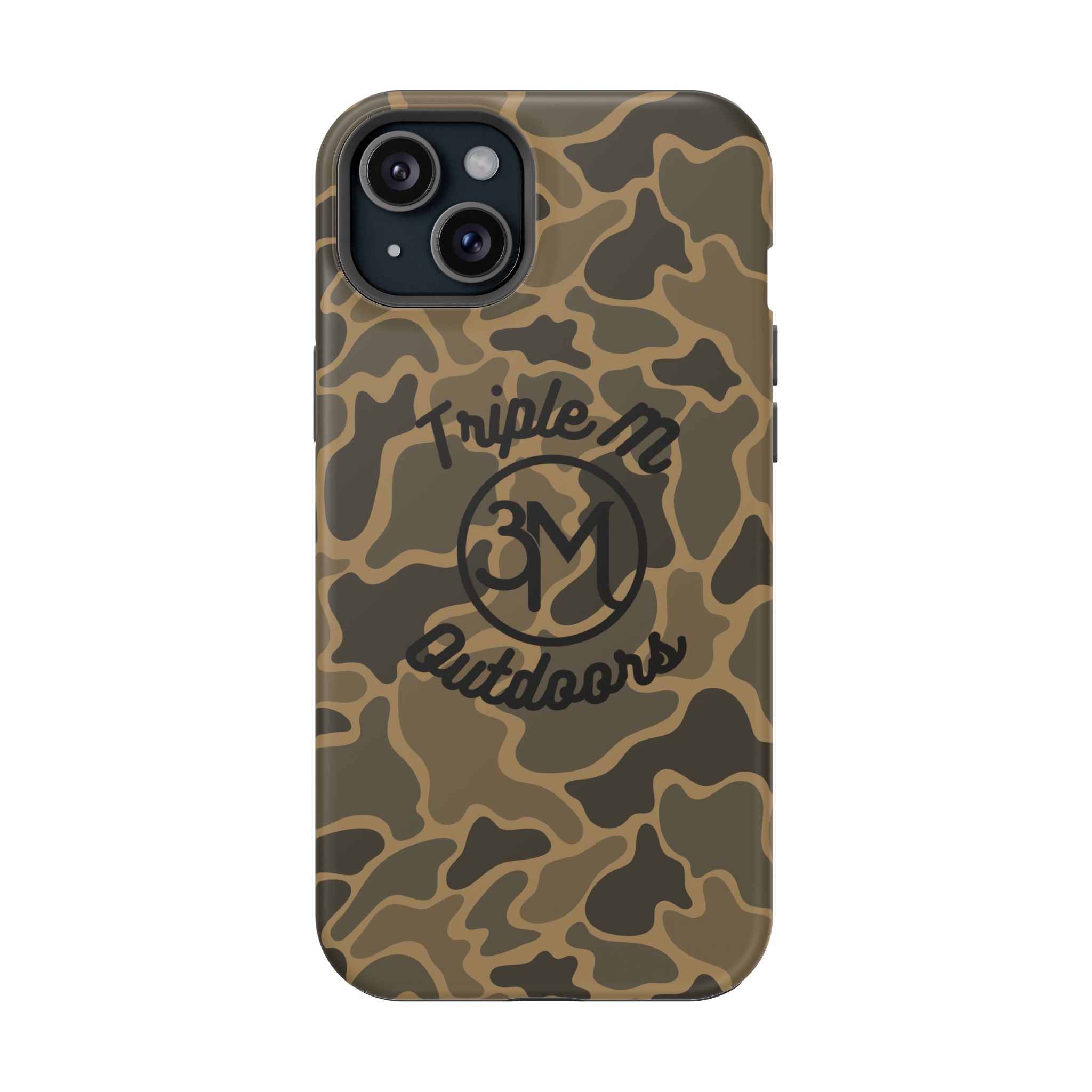 Triple M Outdoors Logo Duck Camo IPhone Case