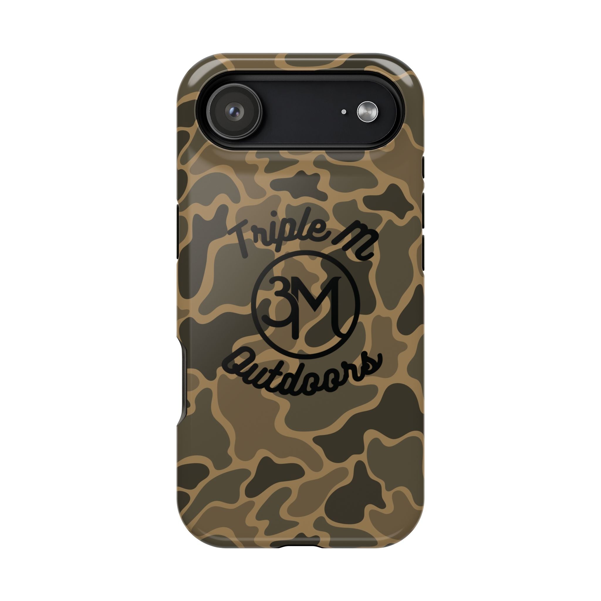 Triple M Outdoors Logo Duck Camo IPhone Case