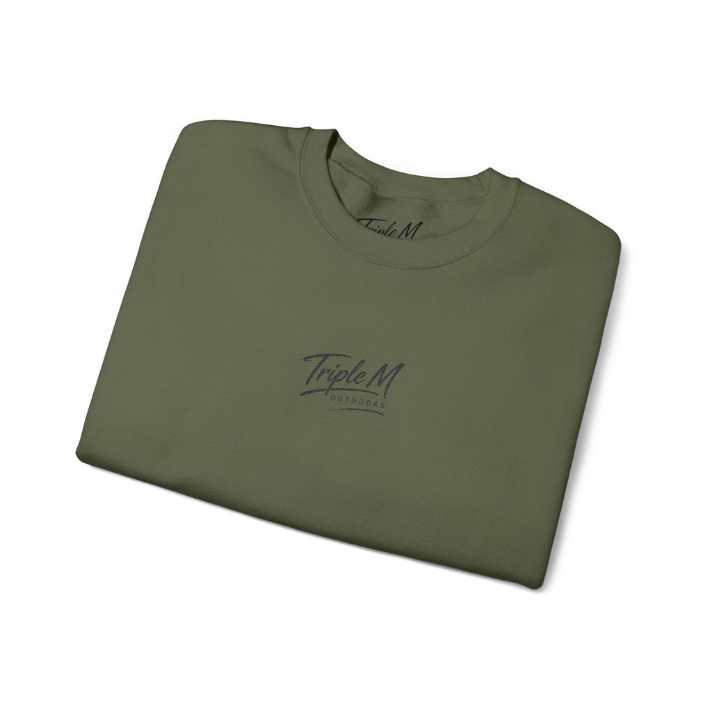 Triple M Outdoors Script Logo Crewneck