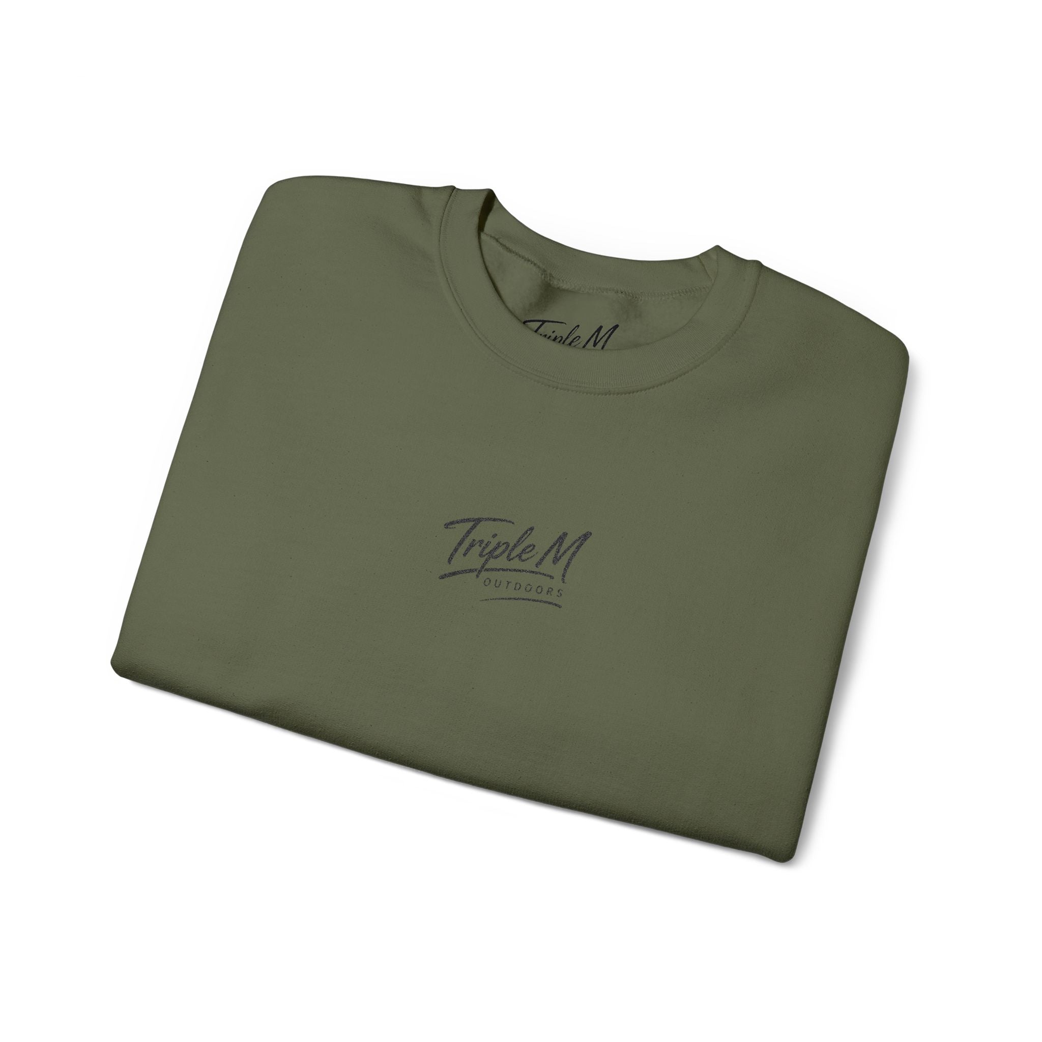 Triple M Outdoors Script Logo Crewneck