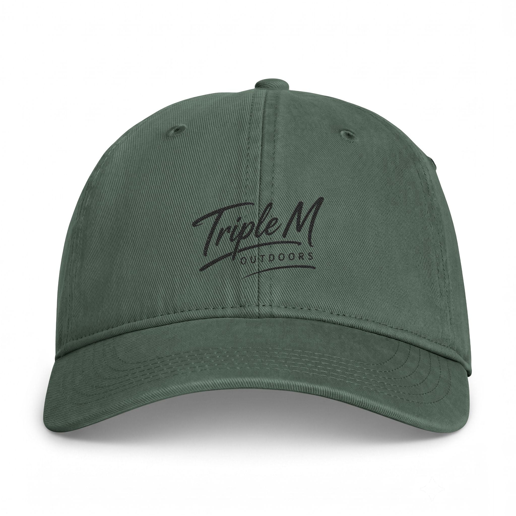 Triple M Outdoors Script Washed Hat