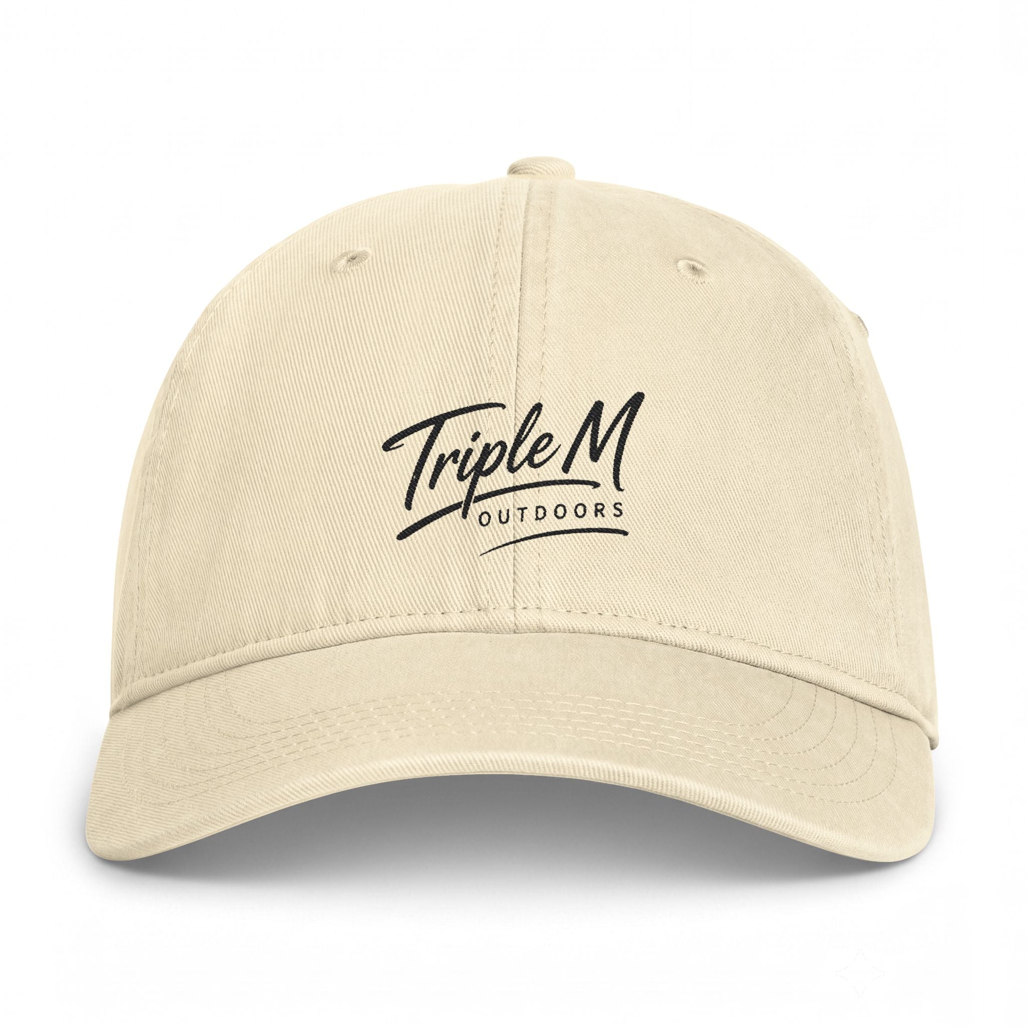 Triple M Outdoors Script Washed Hat