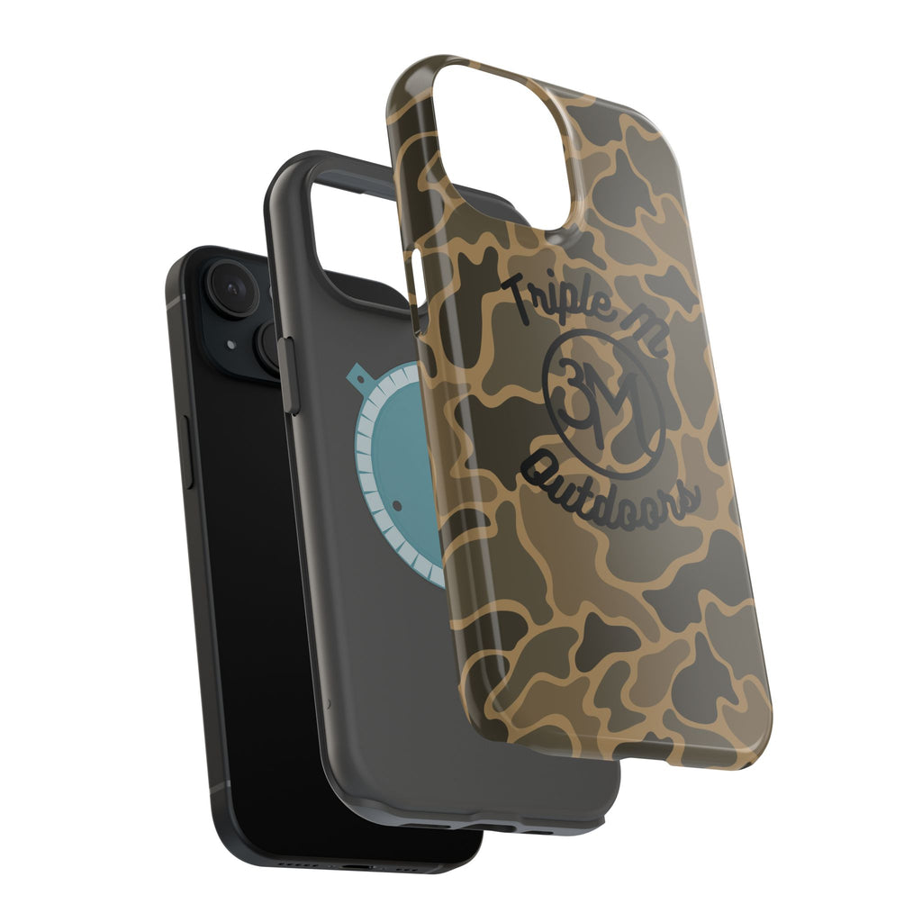 Triple M Outdoors Logo Duck Camo IPhone Case
